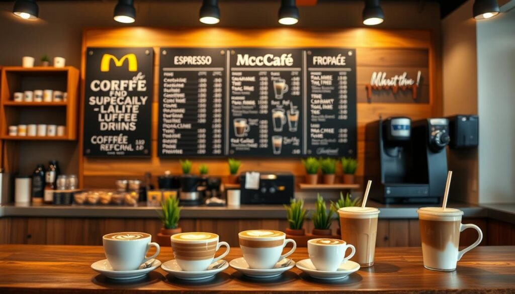 McCafé coffee prices