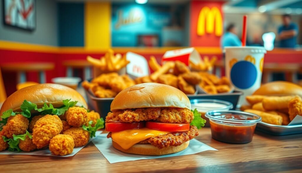 mcdonald's chicken menu