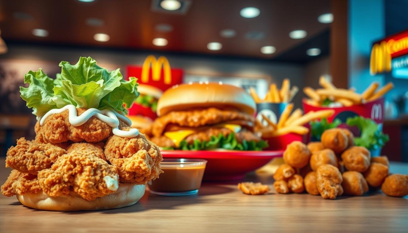 mcdonald's chicken menu