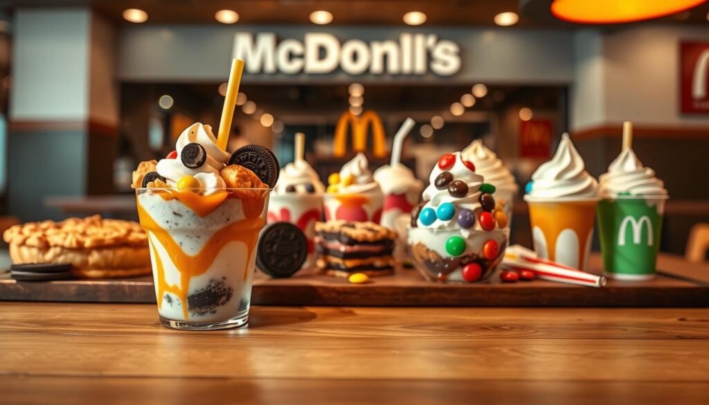 mcdonald's desserts menu