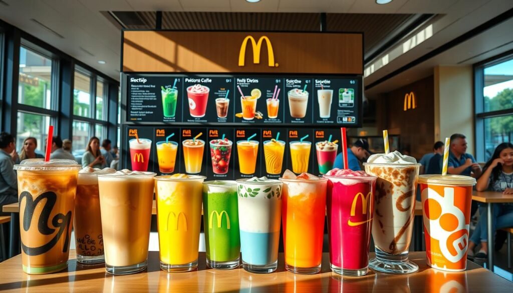 mcdonald's drink menu