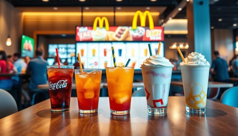 mcdonald's drink menu