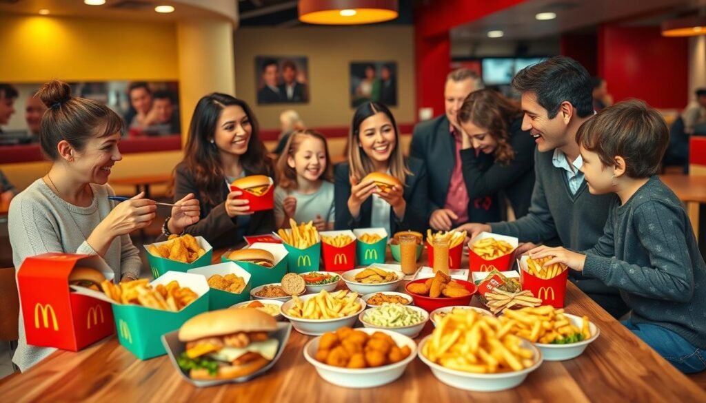 mcdonald's family feast choices