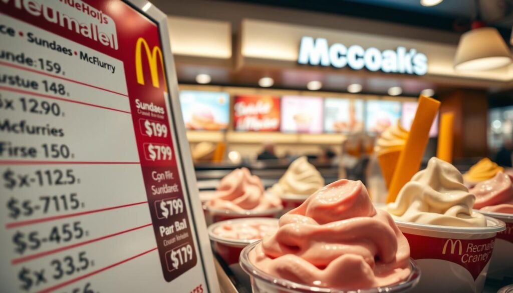 mcdonald's ice cream prices