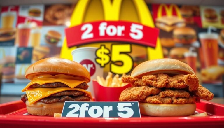 mcdonald's menu specials 2 for $5