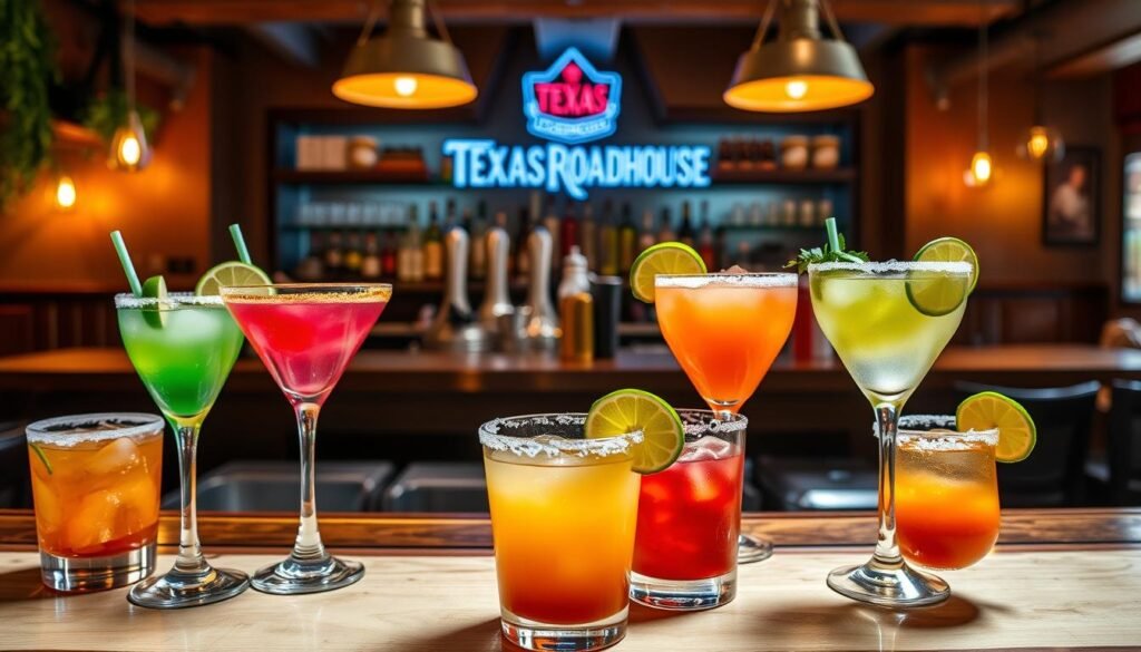 texas roadhouse bar menu