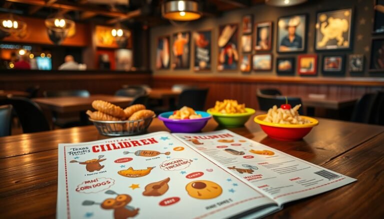 texas roadhouse children's menu