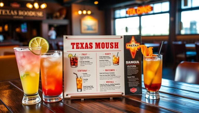 texas roadhouse cocktail menu