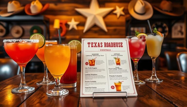 texas roadhouse cocktails menu