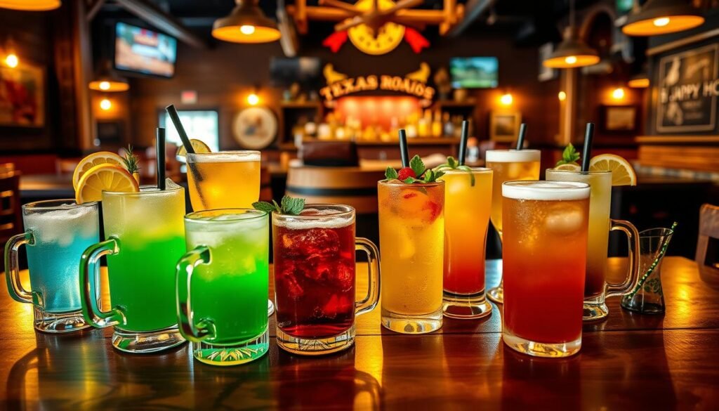 texas roadhouse happy hour drinks