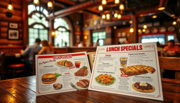 texas roadhouse lunch specials menu
