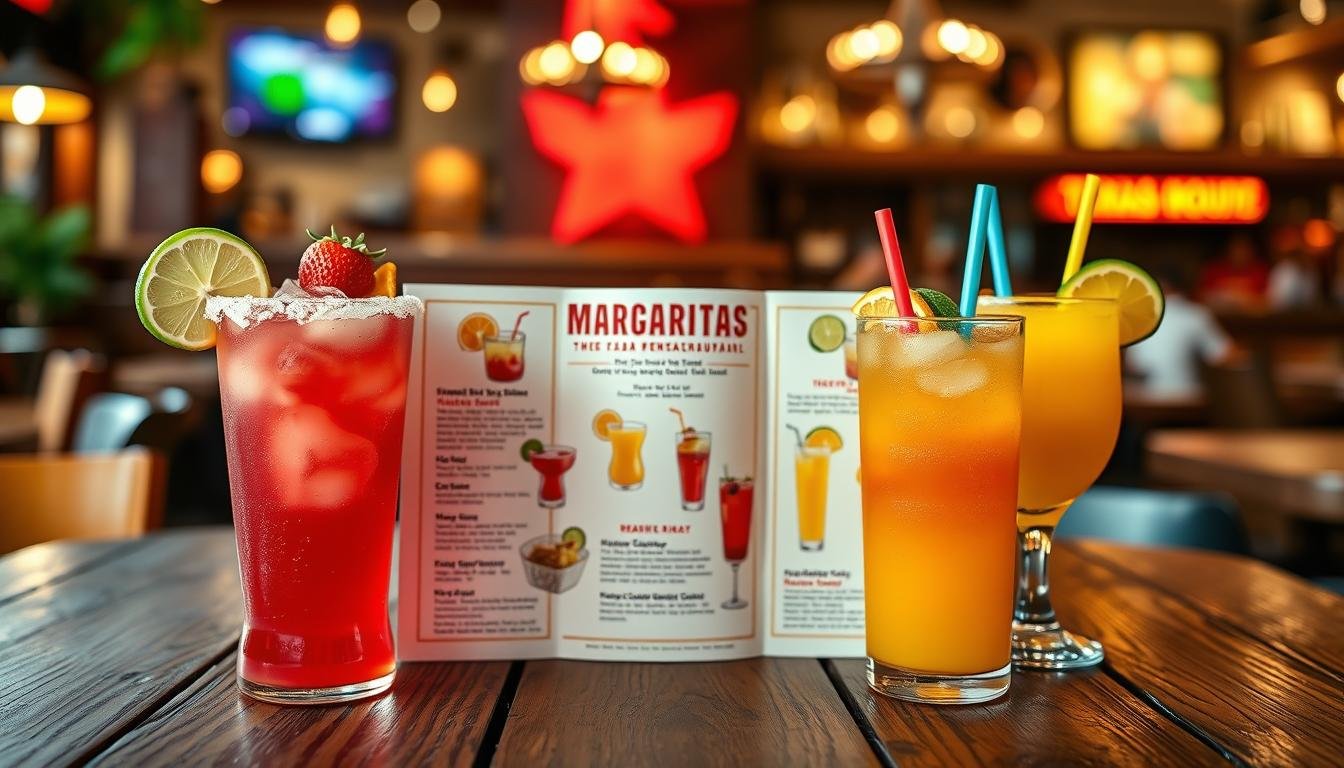 texas roadhouse margarita menu