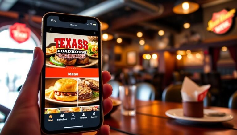 texas roadhouse mobile menu