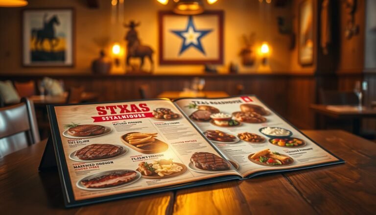 texas roadhouse steak menu