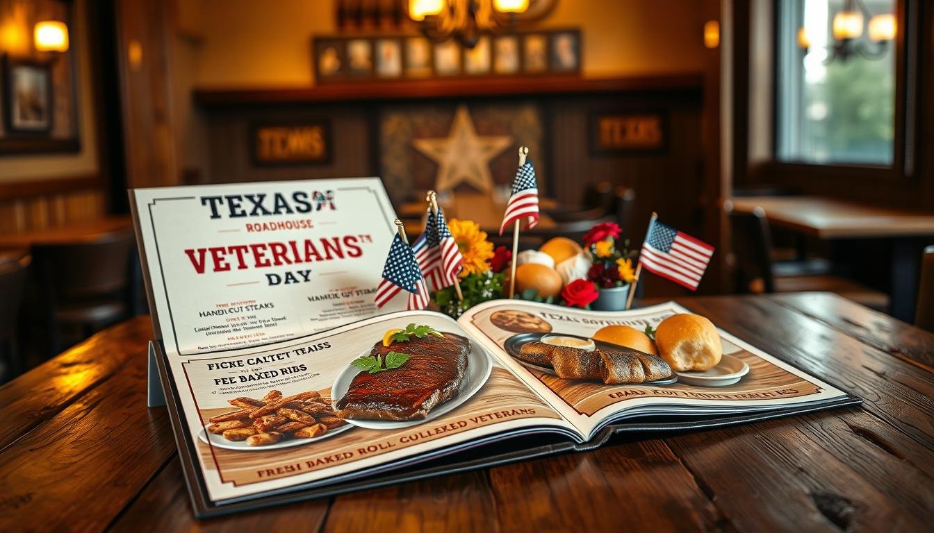 texas roadhouse veterans day menu
