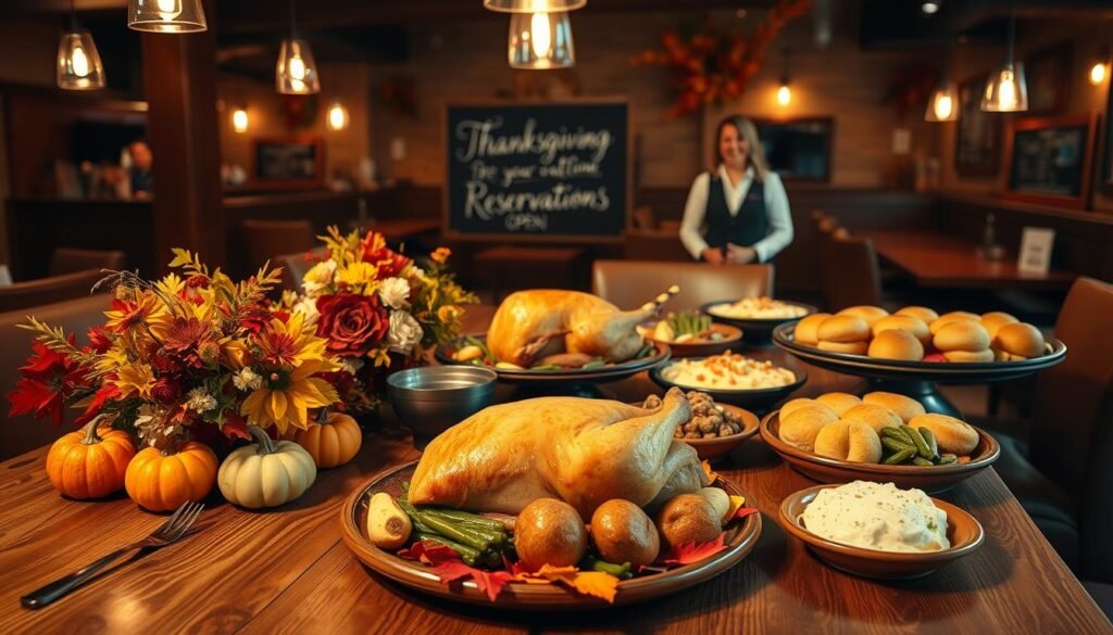 thanksgiving dinner reservations